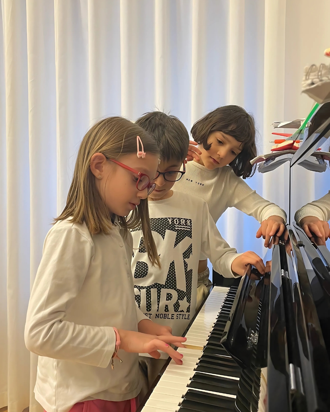 Pianoforte in gruppo